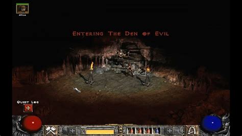 Diablo Ii Den Of Evil 01 Hell Difficulty Barbarian 66 Lvl Blizzard
