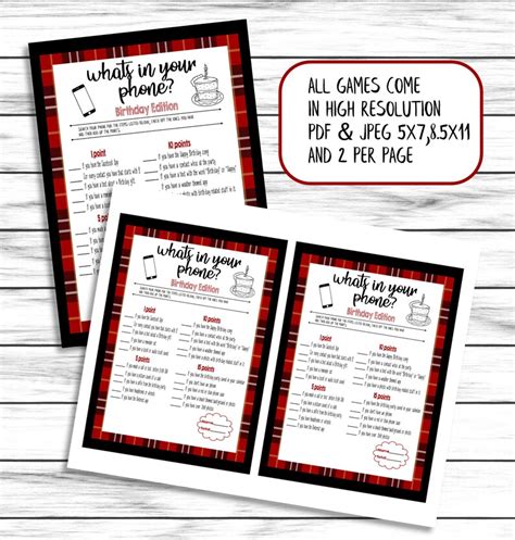 birthday party printable adult games find the guest game etsy