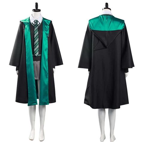 Harry Potter Slytherin Cosplay Kostüm Webliche Schuluniformen Halloween