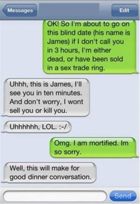 Blind Date Leads To Hilarious Misunderstanding Over Text (PHOTO) | HuffPost