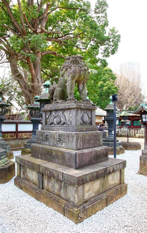 The Ueno Toshugu Shrine In Ueno Park Tokyo Japan Stock Image Image