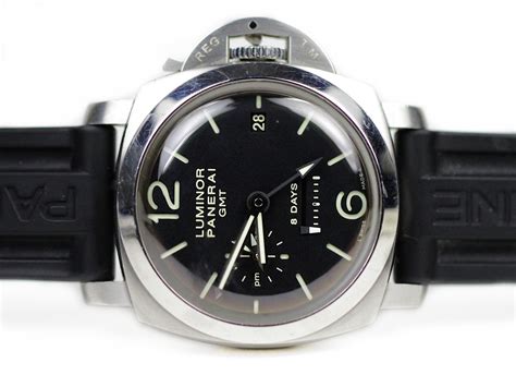 Panerai Watch Luminor 1950 8 Days Gmt Acciaio Pam00233 Used For Sale