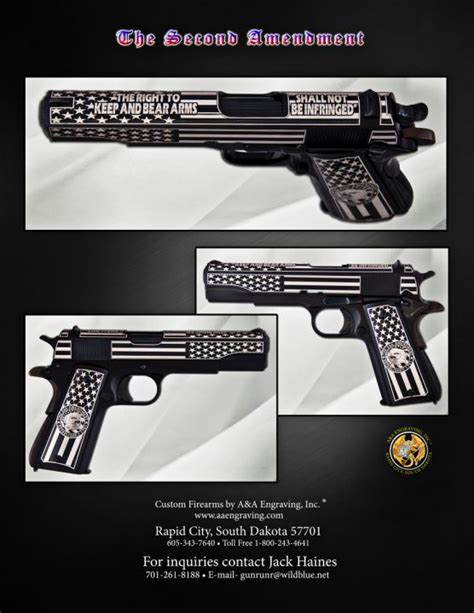 2nd Amendment 1911 Pistol Inventory Aanda Engraving Inc