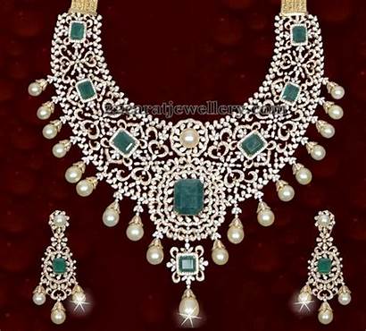 Royal Jewelry Shaped Square Emeralds Jewellery Diamond