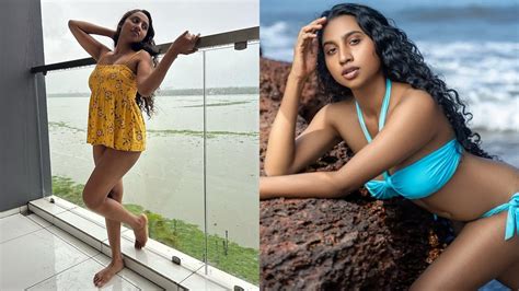 Yessma Fame Anjana Mohan Shares A Photo In Yellow Dress Gets Social Media Attention Malayalam