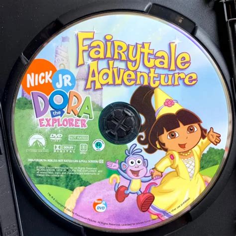 DORA THE EXPLORER Doras Fairytale Adventure DVD Nick Jr EUR