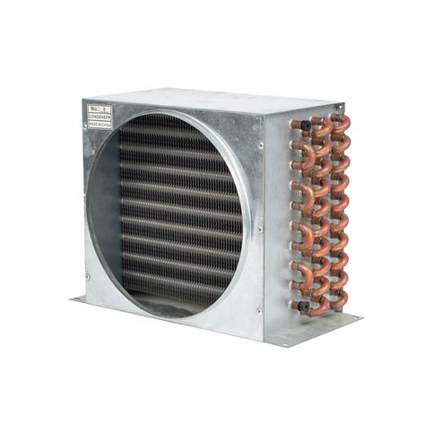 Refrigeration Copper Tube Aluminum Fin Air Cooled Cooling Condenser