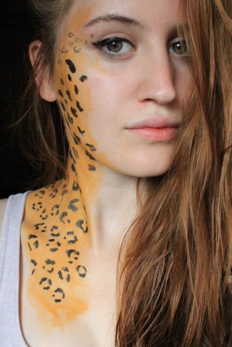 Leopard Print On A Girl S Body Free Image Download