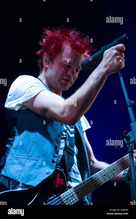 Deryck Whibley Sum 41 Concert At Arena Moscow Jul 25 2012 Arena