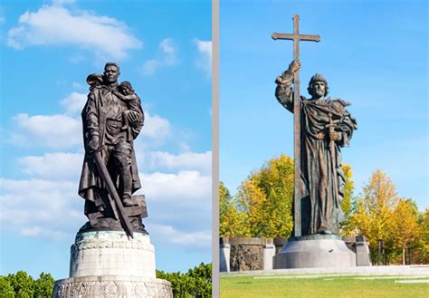 Putins Vision For Russia A Tale Of Two Statues Expert Comment