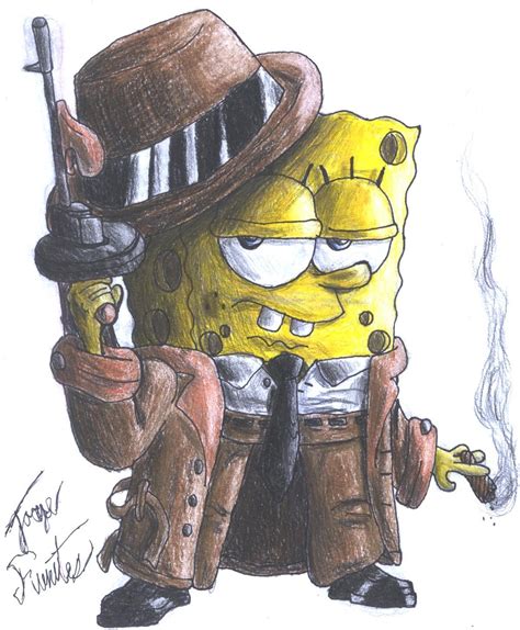 Spongebob And Patrick Gangster