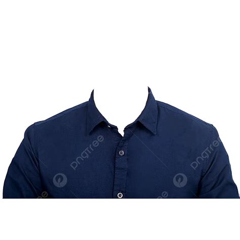 Dark Blue Shirt Shirt Men Formal Shirt Png Transparent Clipart Image