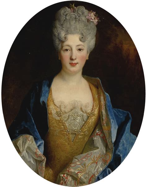 1705 Lady Most Probably Marie Adélaïde De Savoie Duchesse De Bourgone