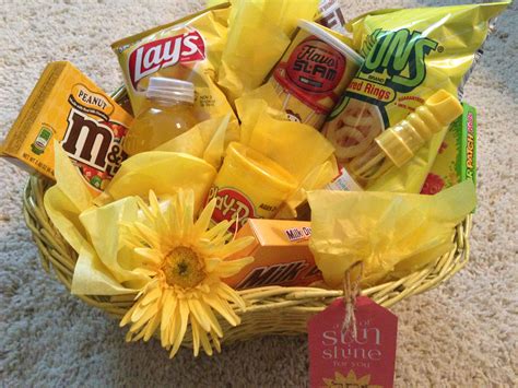 12 yellow gift ideas we love. BASKET OF SUNSHINE: When someone needs a boost in spirits ...