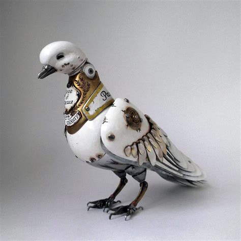 Beautiful Steampunk Animal Sculptures With Articulating Bodies