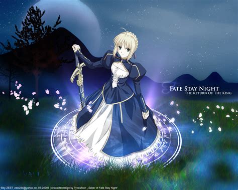 Fate Stay Night Sexy Warrior Anime Manga Wallpaper 01