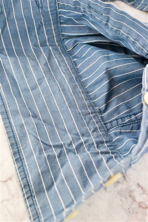 How To Shorten Sleeves Of A Button Up Shirt • Heather Handmade
