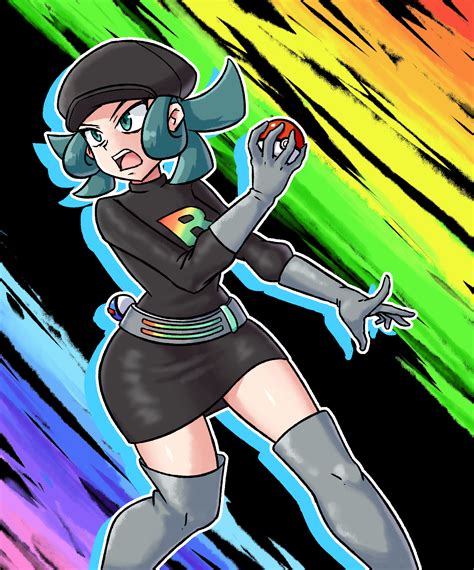 Female Rainbow Rocket Grunt By Shf1 On Newgrounds