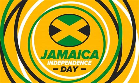 Jamaica Independence Day Independence Jamaica Holiday Celebrated Annual August Jamaica Stock