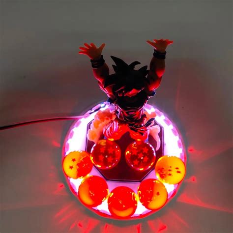 Lampe de chevet dragon ball z. Lampe Led Dragon Ball Z Goku Genkidama