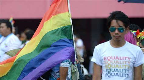 Thousands Of Manila Pride Marchers Demand Equal Rights As The