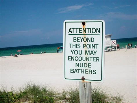Clothing Optional Nude Beaches In Florida The Florida Guidebook