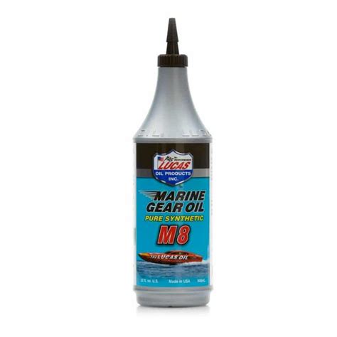 Marine Gear Oil Synthetic Sae 75w 90 M8 Lucas Oil Tomad International