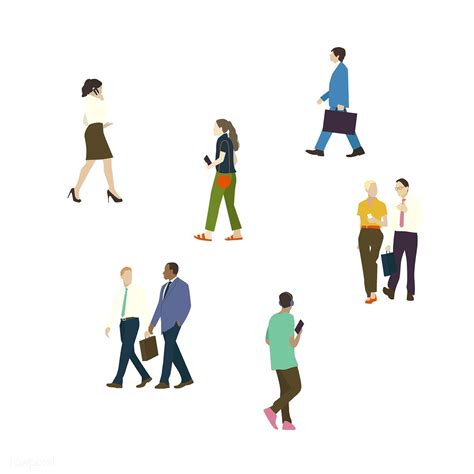 Illustrated people set with various careers | free image by rawpixel.com | People illustration ...