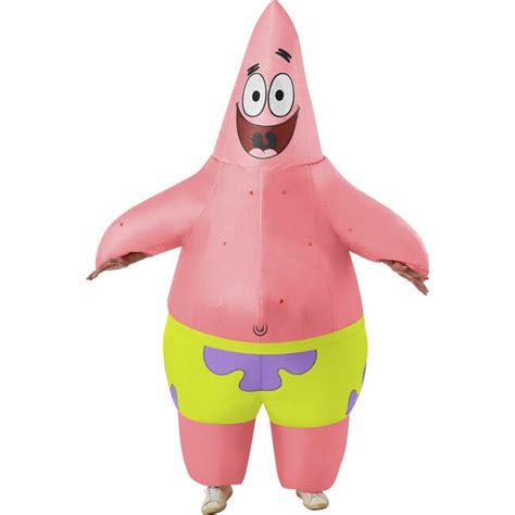 Spongebob Squarepants Patrick Star Adult Inflatable Costume Pink