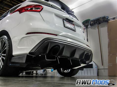 Ford Focus RS Rear Diffuser By Down Force Solutions