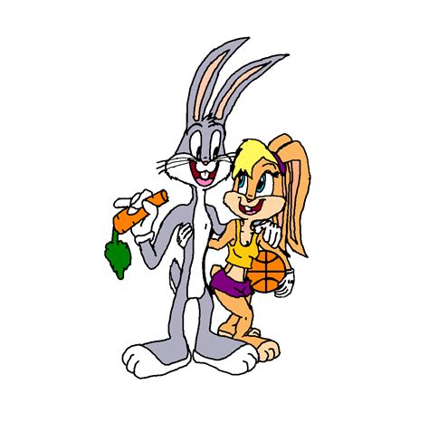 bugs and lola bunny love couple looney tunes fan art 43966732 fanpop