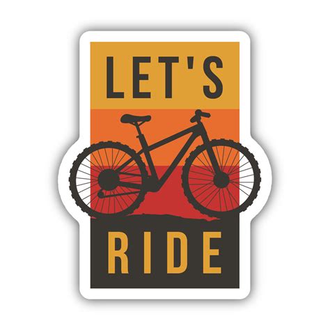 Lets Ride Sticker Stickers Northwest