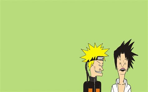 Naruto Beavis And Butt Head Minimalism Wallpaper Hd Vector K Wallpapers Images And