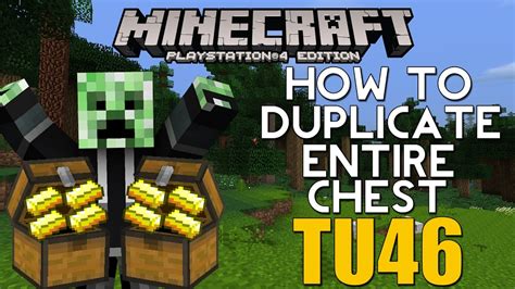 Ps4xbox One Minecraft Title Update 46 How To Duplicate Entire Chest