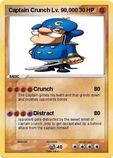 What if we do a hip hop holiday card? Pokémon Captain Crunch Lv 90 000 000 - Crunch - My Pokemon Card