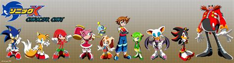 Sonic X Character Chart Sonic Forever Photo 14160269 Fanpop