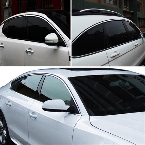 This means look at the windows in sunlight before driving off. 3Mx50cm 5%15%25%35%50%VLT Car Window Tint Film One Way ...