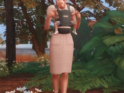 Baby Carrier Poses Sims 4 Toddler Sims 4 Cc Finds Sims