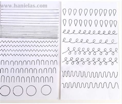 After the icing has formed a crust, use a paper towel or sheet of parchment paper to smooth the icing. Practice Sheet from Hanielas | Royal icing, Royal icing ...