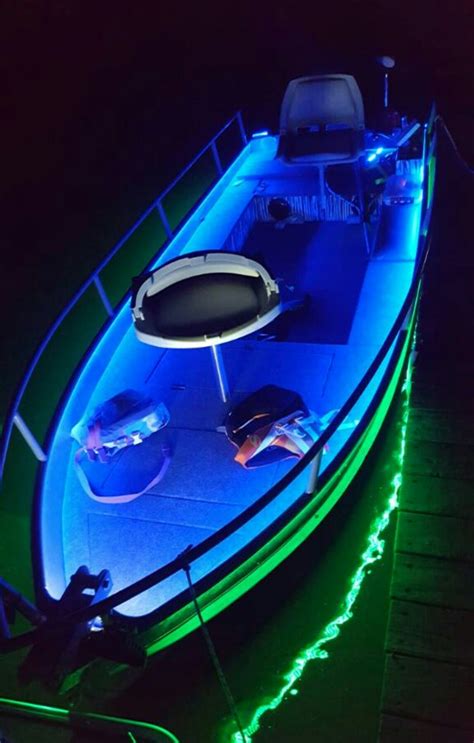 Amazing Custom Jon Boat With Lights Aluminum Fishing Boats Aluminum