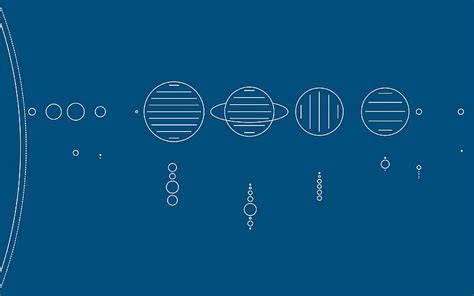 Planet Sci Fi Solar System Minimalist Hd Wallpaper Peakpx
