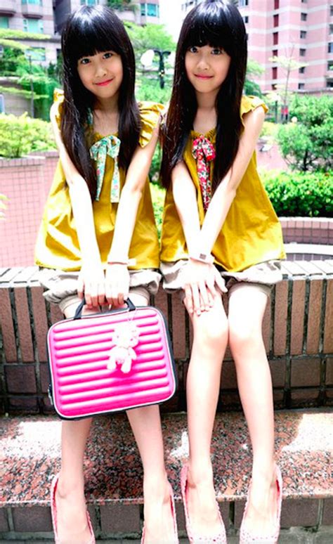 【画像】台湾の可愛すぎる双子の美少女（11歳）が話題に ポッカキット