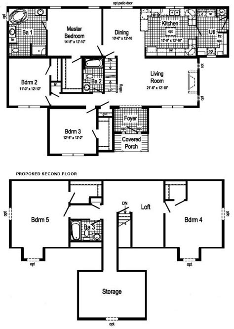 Shadowbrook 2 Modular Home Floor Plans House Floor Plans Modular