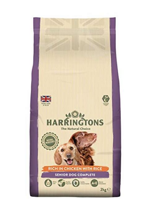 Harringtons Complete Senior Dog Food Rich Chicken With Rice 2kg