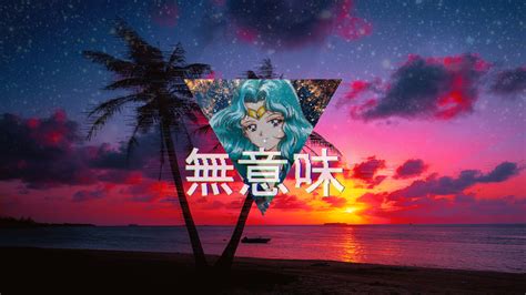 Anime Vaporwave Wallpapers Wallpaper Cave