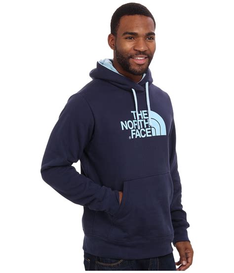 The North Face Half Dome Hoodie In Blue For Men Cosmic