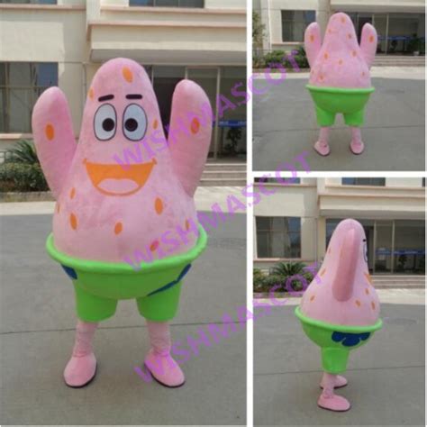 Silly Starfish Patrick Star Mascot Costume