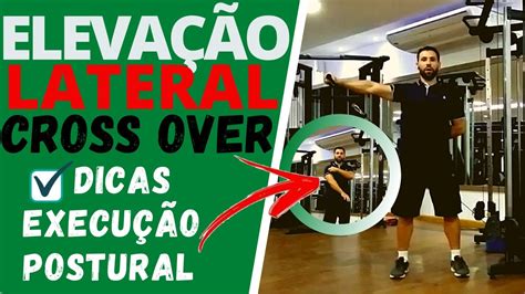 ElevaÇÃo Lateral Unilateral Pela Frente Na Polia Baixa No Cross Over