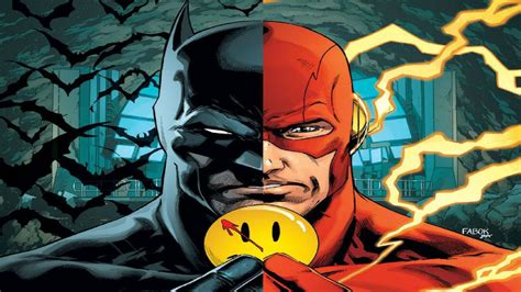 Batman And The Flash Team Up For The Four Part Mystery The Button