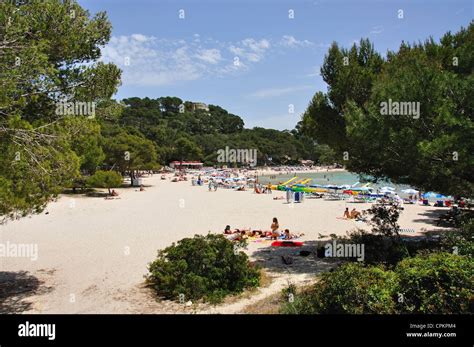 Platja De Cala Santa Galdana Cala Santa Galdana Menorca Balearic